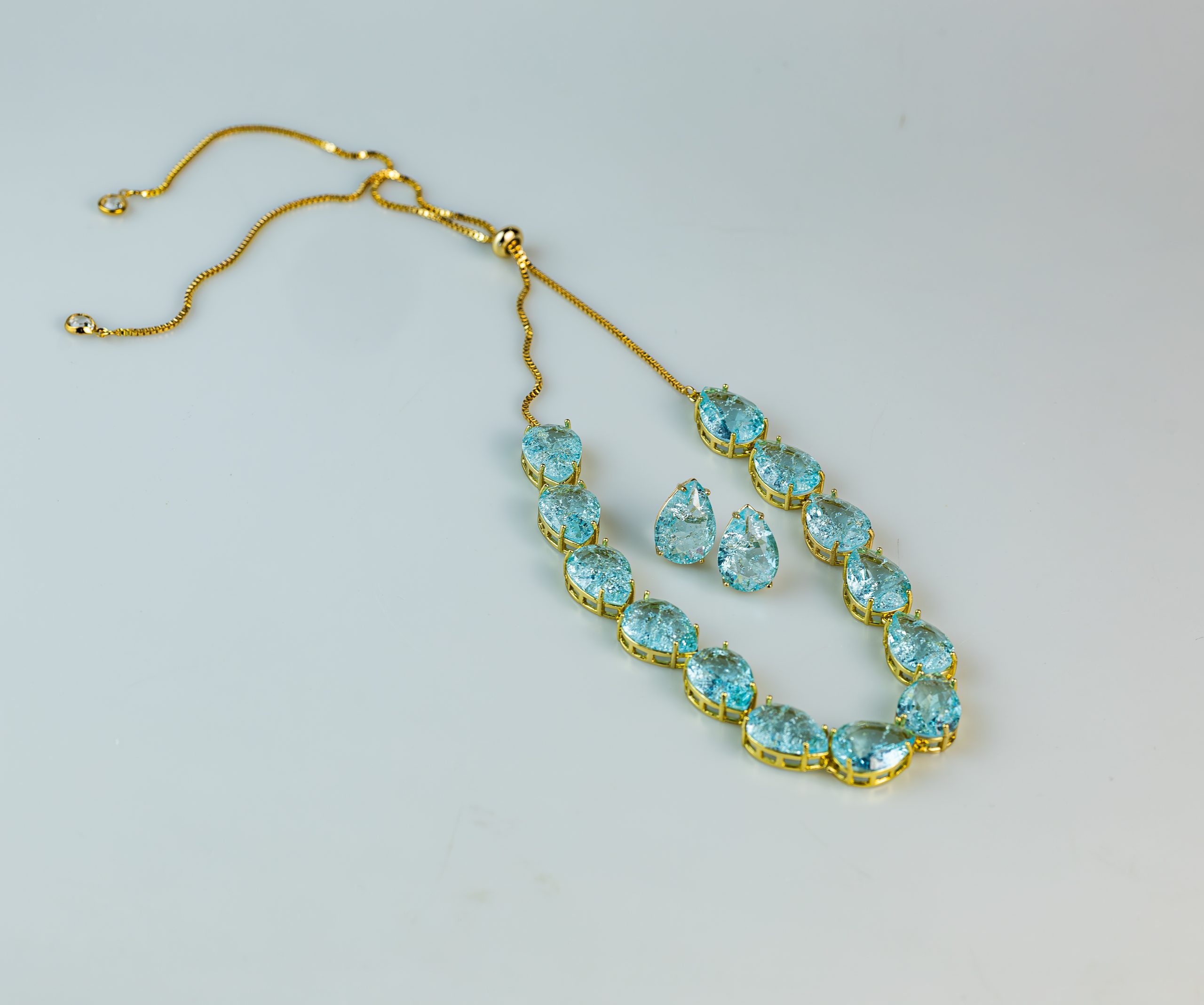 Conjunto Elegance Aqua
